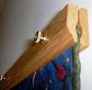 Image result for DIY Wall Quilt Rack