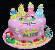Image result for Disney Princess Birthday Cake