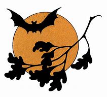 Image result for Vintage Bat Clip Art