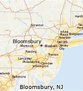 Image result for Bloomsbury NJ Map