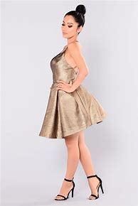 Image result for Fashion NovaGold Dresses
