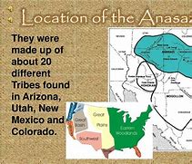 Image result for Anasazi Indians Map