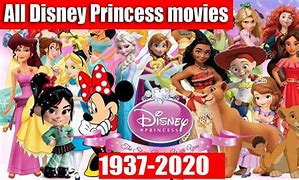 Image result for Disney Princess Movies List in Order