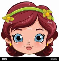 Image result for Beautiful Woman Face Cartoon