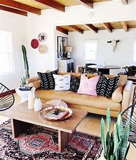 Image result for Rustic Bohemian Living Room