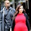 Image result for Kim Kardashian Black and Red Dress