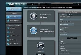 Image result for Asus Router UI