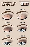 Image result for How to Put On Eye Makeup