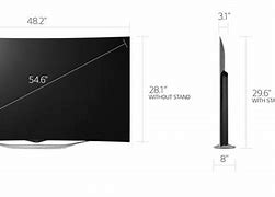 Image result for LG OLED Rear Dimensions