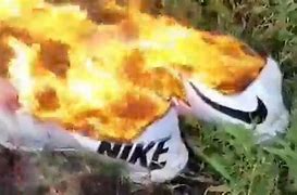 Image result for Burning Nike Shoes Meme