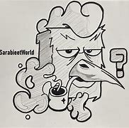 Image result for Graffiti Drawings On Paper Cartoons