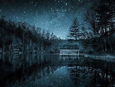 Image result for Night Sky Inside Cabin