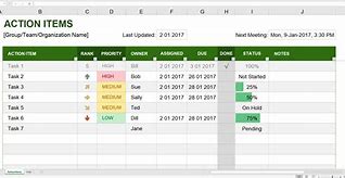 Image result for Project Manager Template Excel