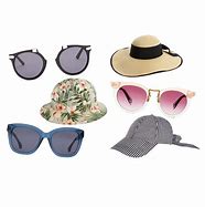 Image result for Beach Hat Sunglasses Girl