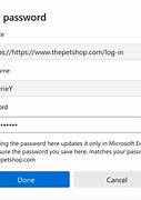 Image result for Reset Edge Email/Password