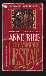 Image result for The Vampire Lestat Book Cover