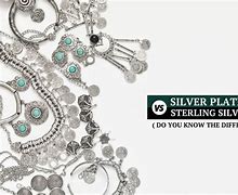 Image result for Sterling Silver or Silver Plated