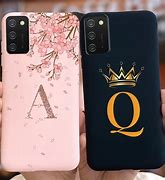 Image result for Samsung a03s Phone Case Letter M