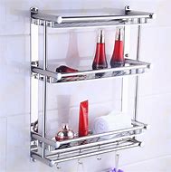 Image result for Polish Silver Wall Mounted Towel Rack