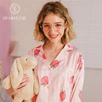 Image result for Pink Satin Pajamas