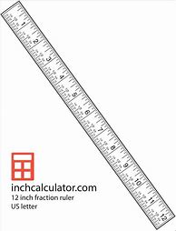 Image result for Measurement Chart Ruler with Fractions