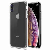 Image result for iPhone XS Max Silver with a Clear Case
