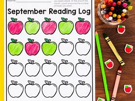 Image result for Kindergarten Reading Log