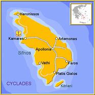 Image result for Faros Sifnos Map