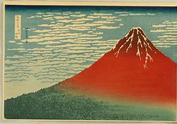 Image result for Red Fuji Painting