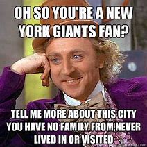 Image result for New York Giants Funny Memes