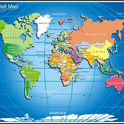 Image result for World Map Showing Countries