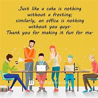 Image result for Thank You Note Co-Worker Sample