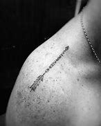 Image result for Arrow Tattoo Roman Numeral