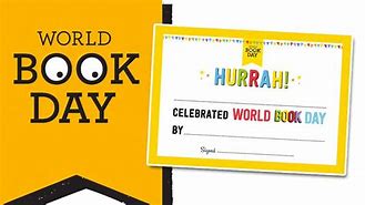 Image result for World Book Day Certificate