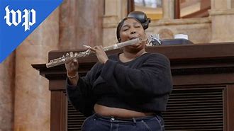 Image result for Lizzo Playing Flute Library of Congress