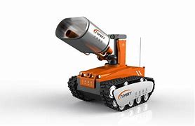 Image result for Remote Control Fire Fighting Robot