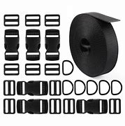 Image result for Adjustable Nylon Straps with Buckle