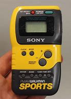 Image result for Sony Sports Radio Yellow