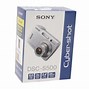 Image result for Sony Cyber-shot 6 Megapixel Digital Camera C1y