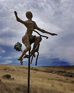 Image result for cycling art sculptures