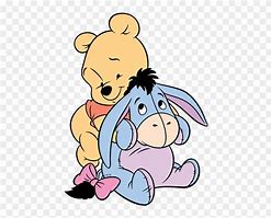 Image result for Winnie the Pooh Holding Hand with Eeyore