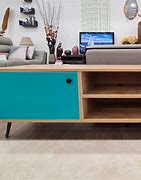 Image result for Small Wood TV Unit