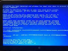 Image result for Your Device Ran into a Problem Blue Screen