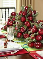 Image result for Red Apple Decorations