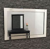 Image result for Glass Framed Mirror
