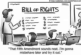 Image result for Amendment 5 Cartoon