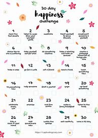 Image result for 30-Day Positivity Paper Printable