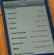 Image result for Verizon iPhone 5S Imei