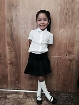 Image result for Pink School Uniform with Socks