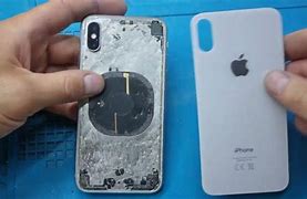 Image result for iPhone X. Back Glass Remkved